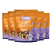 5x Braaaf Hondensnack Twisted Bites Kip - Vis 85 gr