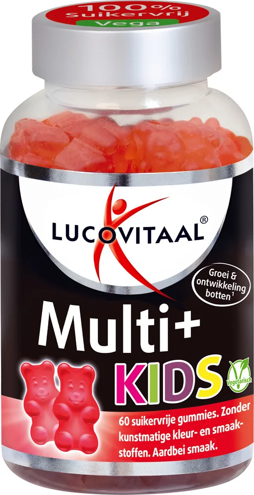 3x Lucovitaal Vitamine Gummies Multi+ Kids 60 gummies