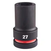 Milwaukee ShockWave™ Krachtdop 1" lang | 27 mm - 4932480424