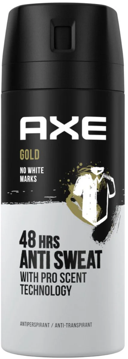 Axe Gold Anti-Transpirant Spray 150ML