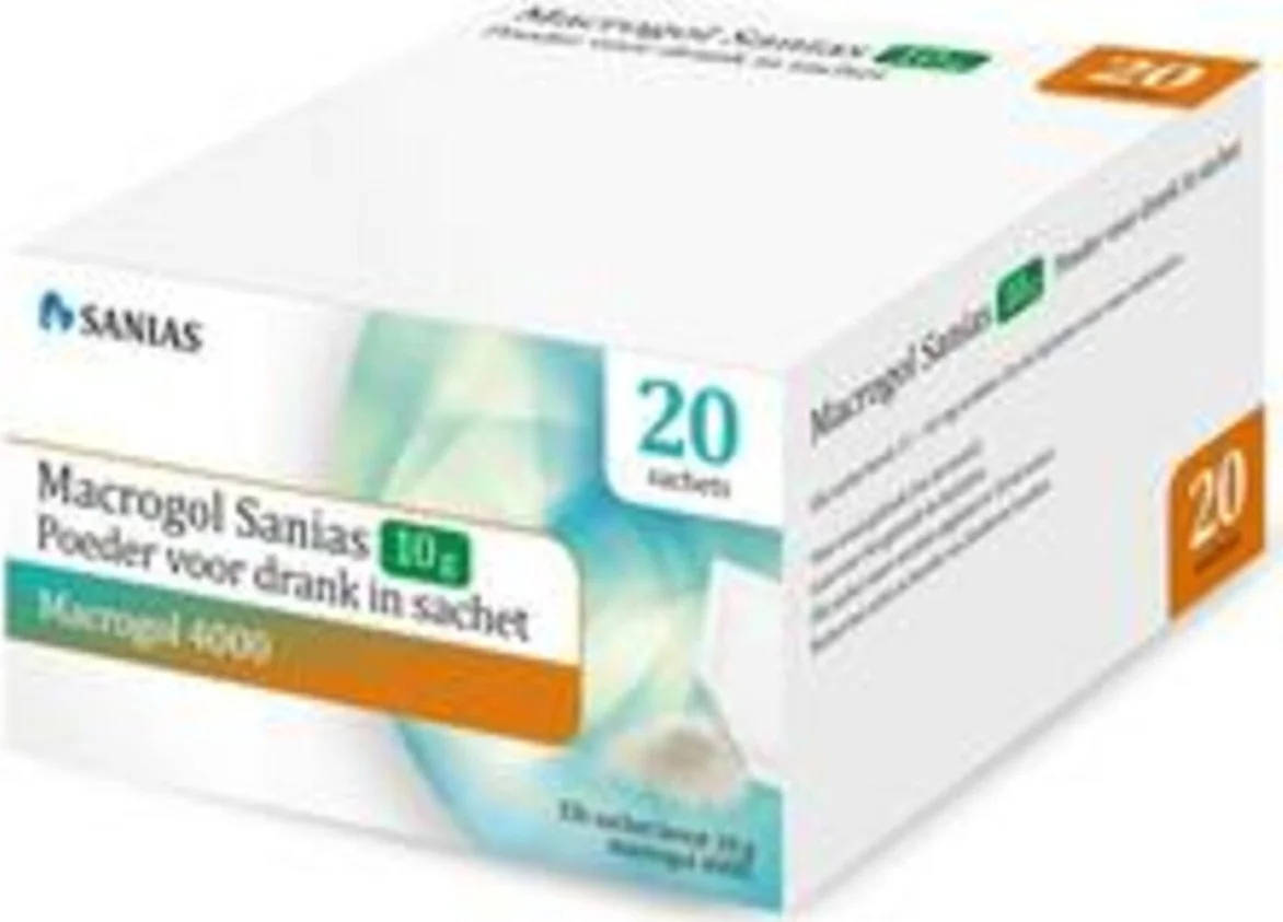 Sanias Macrogol Poeder 10 gr 20 stuks