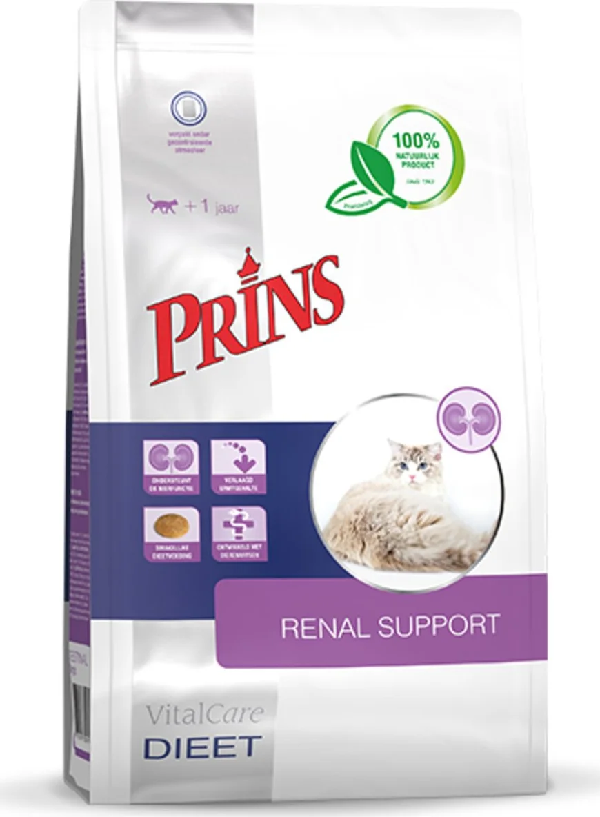 Prins VitalCare Veterinary Diet Renal & Liver Kattenvoer 5 kg