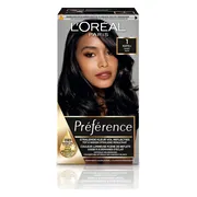 L'Oréal Préférence Permanente Haarkleuring 1 Zwart