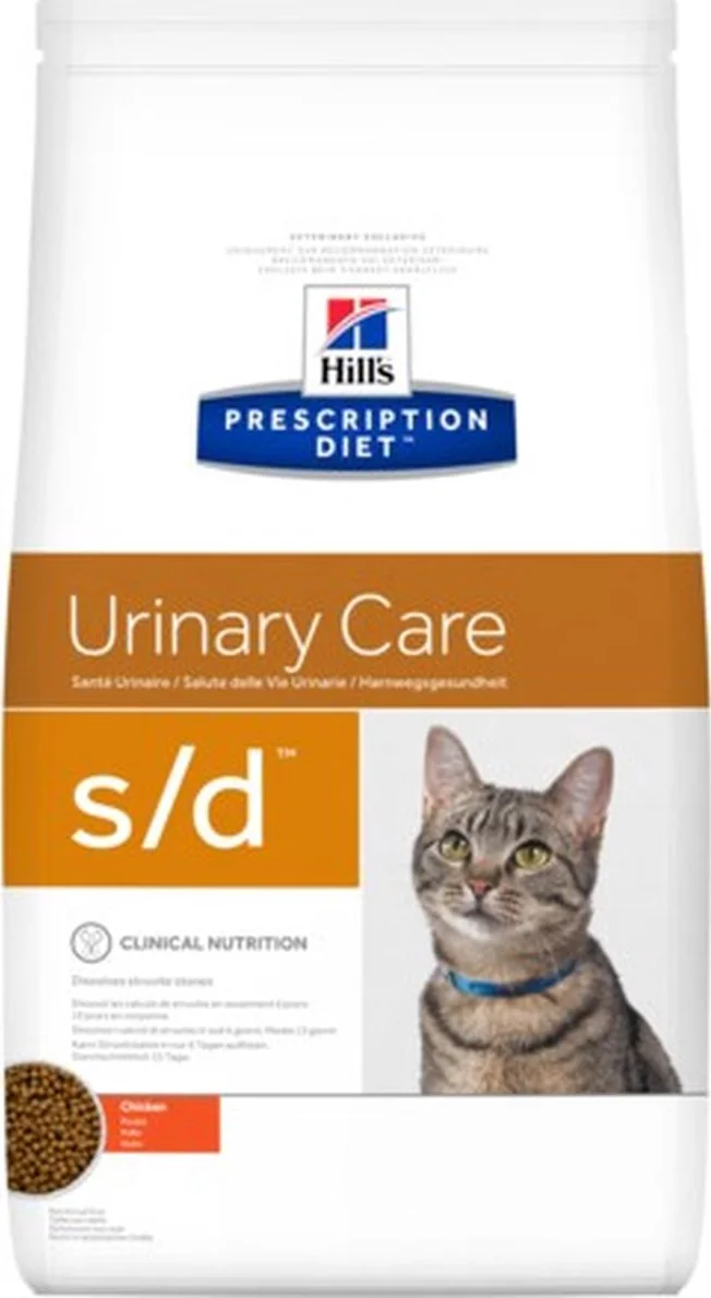 Hill's Prescription Diet s/d Urinary Care Kattenvoer Droog Kip 1,5 kg