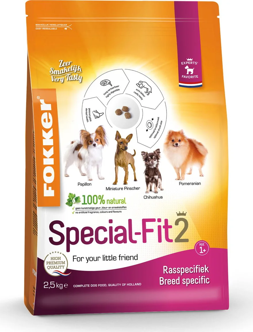 Fokker Special-Fit 2 Hondenvoer Kip 2,5 kg