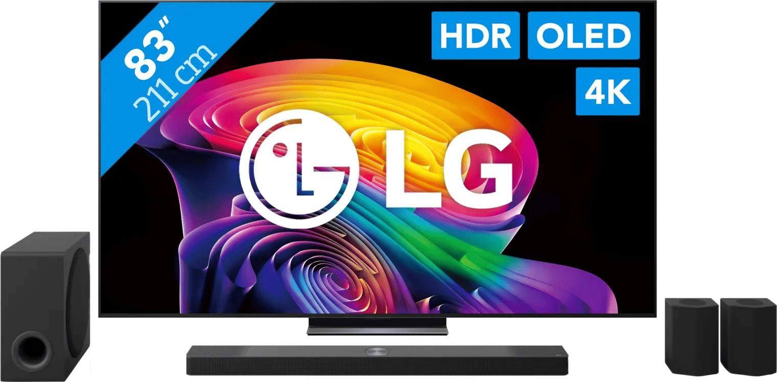 LG OLED 83" C6 (2026) + LG DS95TR