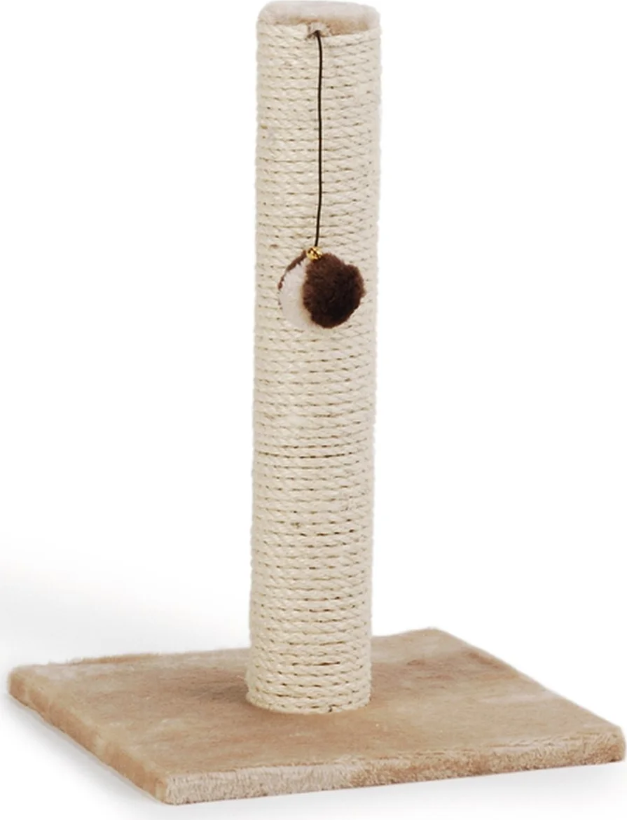 Beeztees Gina - Krabpaal - Beige - Mini - 30x30x45 cm