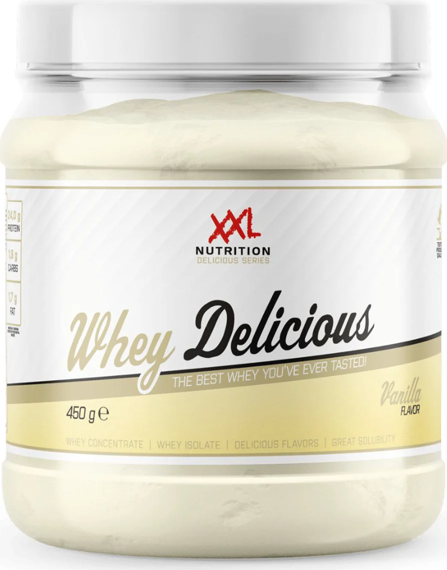 XXL Nutrition Whey Delicious Vanille 450 gr