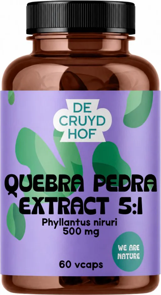 Cruydhof Quebra Pedra Extract Capsules 60VCP