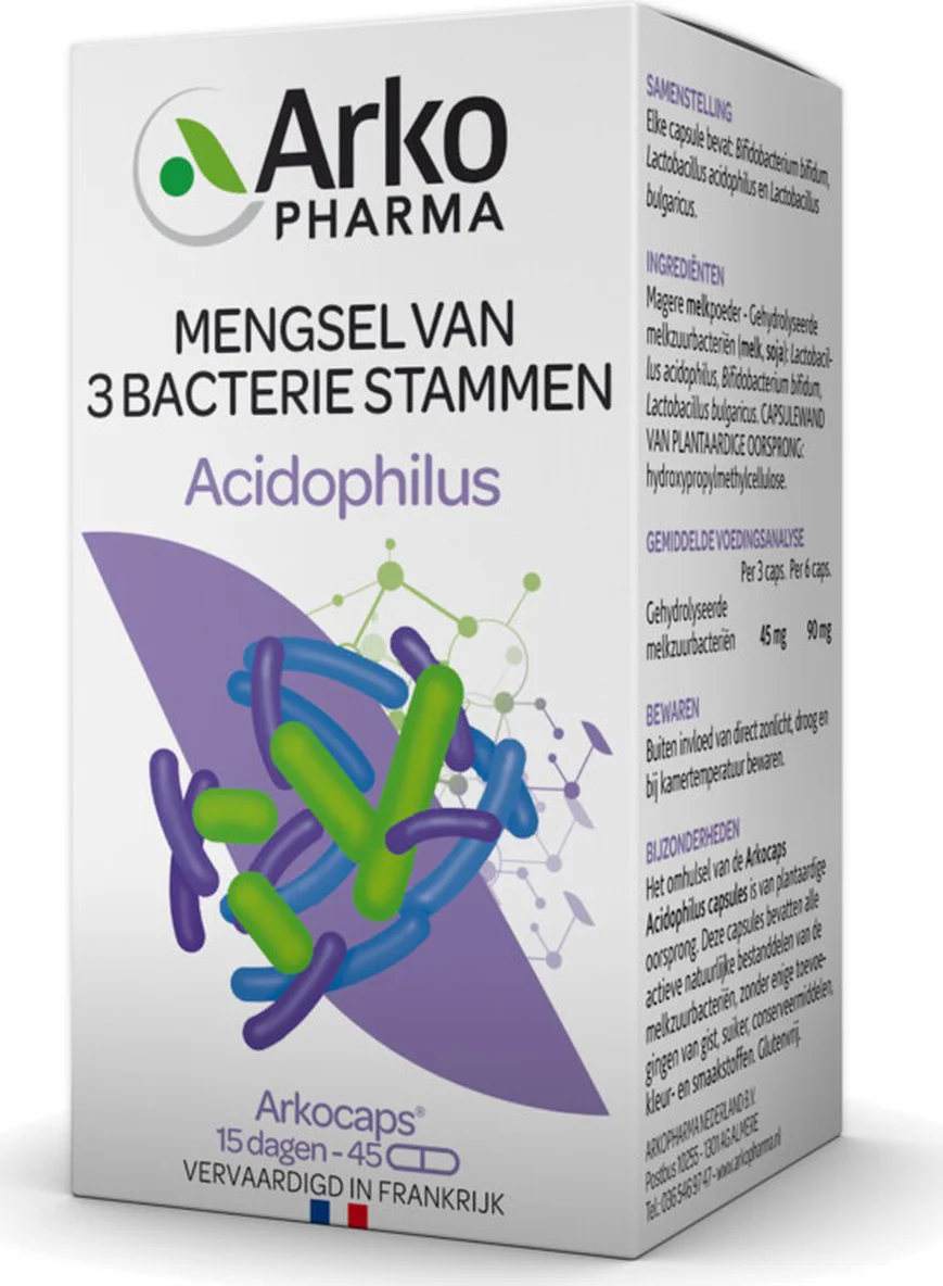 Arkocaps Acidophilus Complex Capsules 45CP