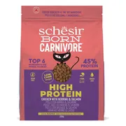 8x Schesir Born Carnivore Kattenvoer Chicken & Herring 255 gr