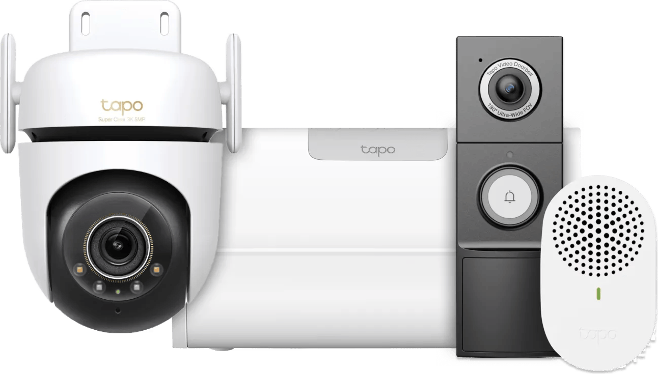TP-Link Tapo C530WS + H500 CentralHub + D235 Smart Battery & Wired Doorbell