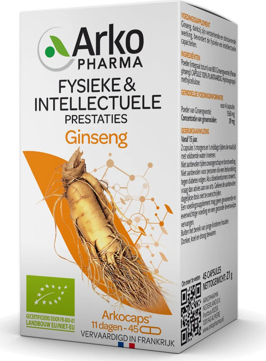 Arkocaps Ginseng Capsules 45CP