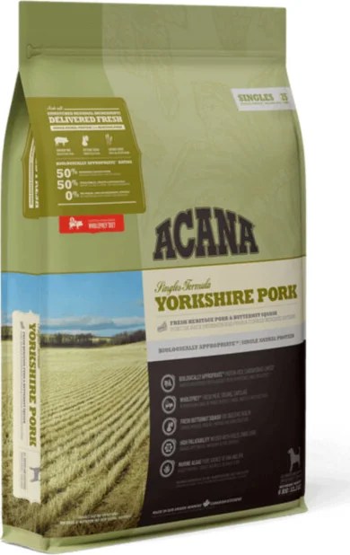 Acana Singles Hondenvoer Yorkshire Pork 6 kg