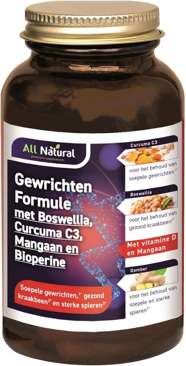 All Natural Gewrichten Formule Capsules 84ST