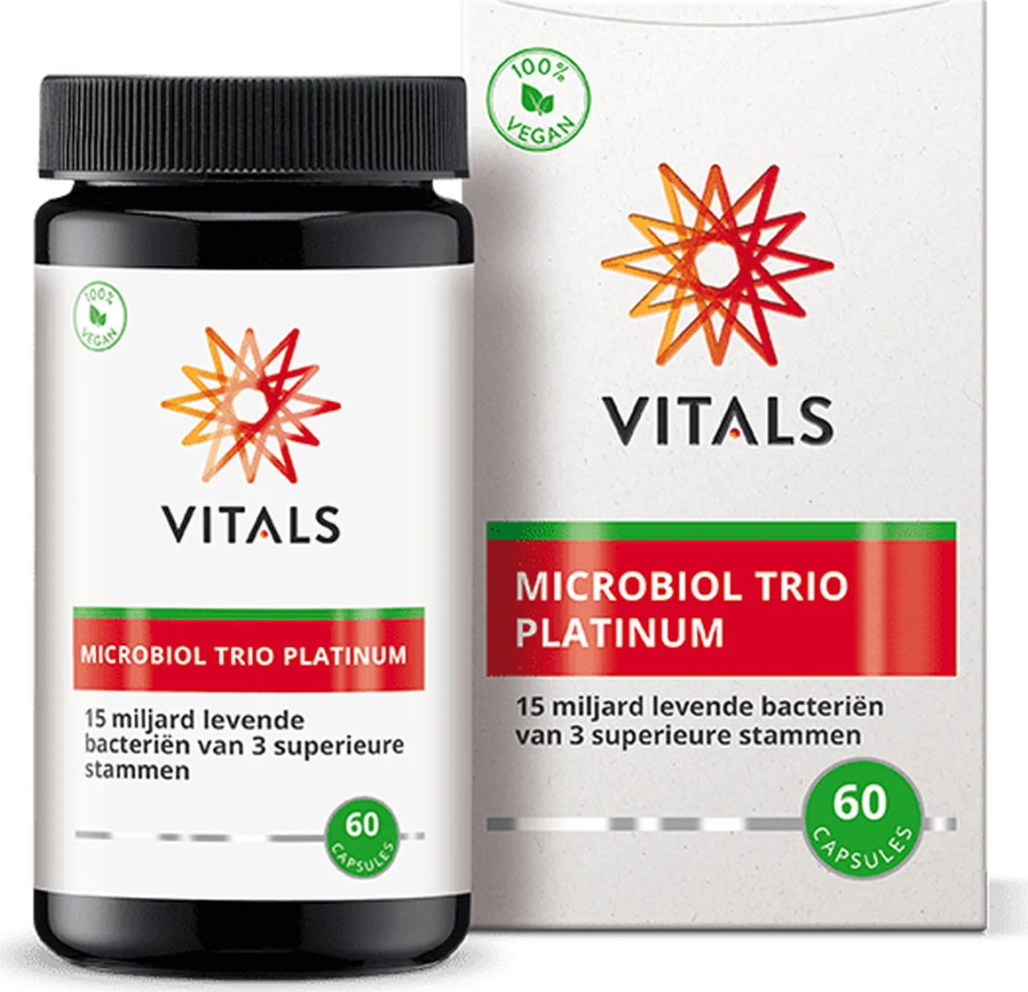 Vitals Microbiol Trio Platinum Capsules 60CP