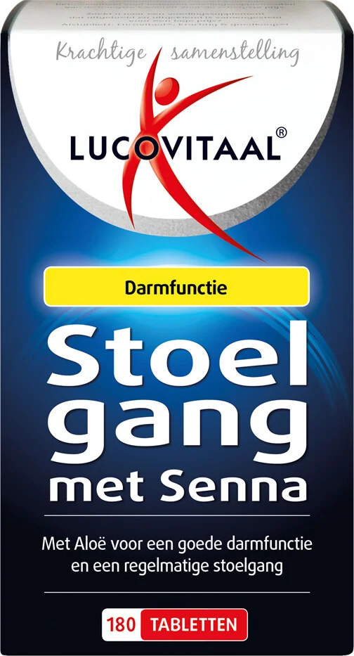 3x Lucovitaal Stoelgang met Senna 180 tabletten