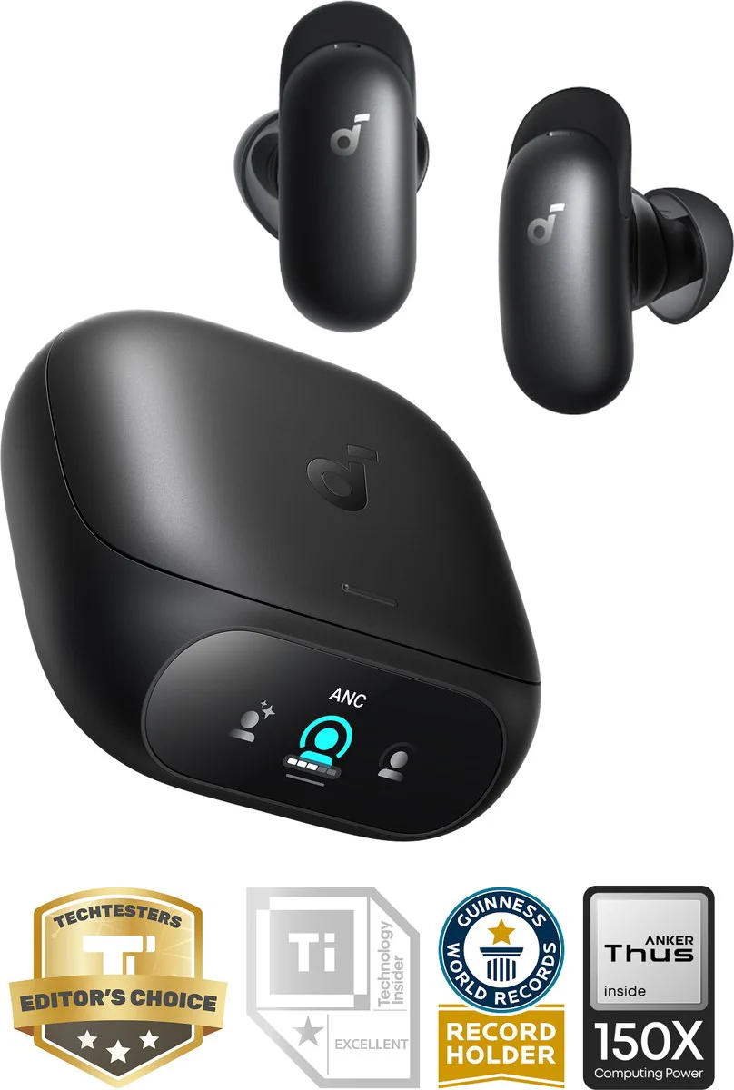 Soundcore Liberty 5 Pro Zwart