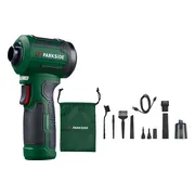 PARKSIDE Accu-blaaspistool 12 V, met zuigfunctie, met geïntegreerde accu