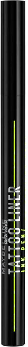 3x Maybelline Tattoo Liner Ink Pen Eyeliner Black 1 ml