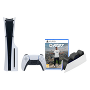 PlayStation 5 Slim Disc Edition + FC 27 + Oplaadstation