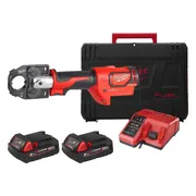 Milwaukee M18 HCCT-201C Accu Hydraulische Kabelkrimptang 18V 2.0Ah Li-Ion M18™ FORCE LOGIC™ in koffer - 4933451194