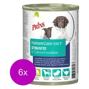 6x Prins NatureCare Diet Struvite & Calciumoxalate Hondenvoer Nat 400 gr