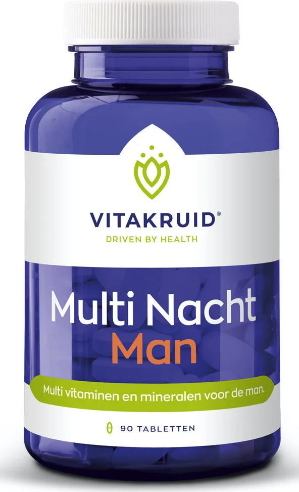Vitakruid Multi Nacht Man 90 tabletten