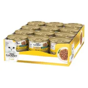 24x Gourmet Gold Kattenvoer Nat Malse Lekkernijen Kip 85 gr