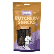 10x Braaaf Hondensnack Butchery Beef Head Skin with Hair 150 gr