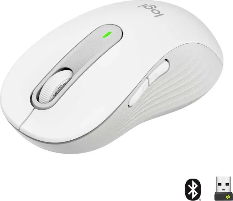 Logitech Signature M650 L - Draadloze Muis - Met Bluetooth - Wit