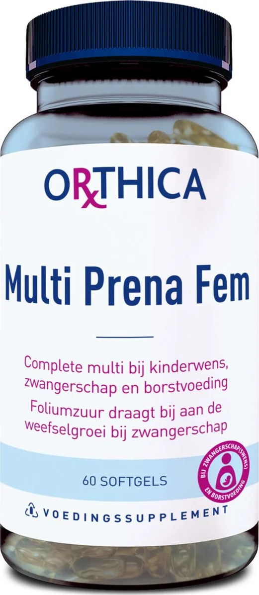 Orthica Multi Prena Fem 60 softgels