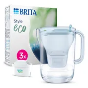 Brita Style Eco Waterfilterkan Blauw + 3 Maxtra Filterpatronen 2,4LT