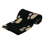Trixie Barney Fleece Hondendeken Zwart - Beige 150 x 100 cm