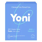 Yoni Maandverband Medium met Vleugels 10ST