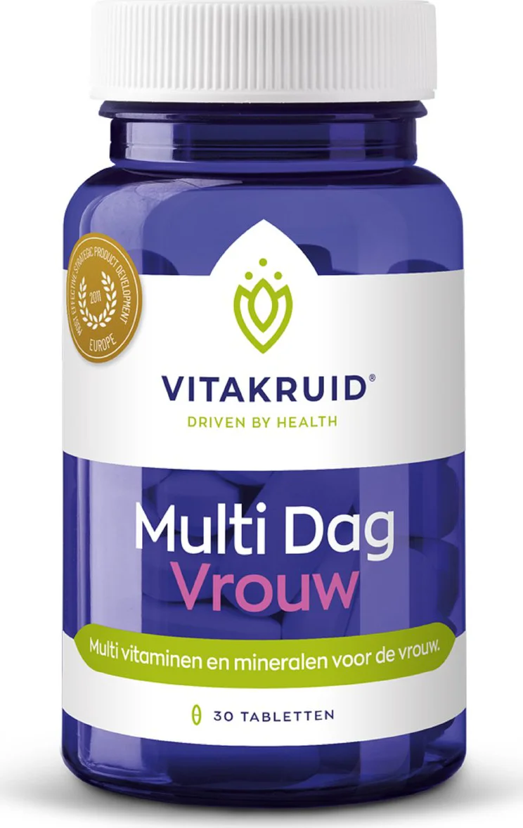 Vitakruid Multi Dag Vrouw 30 tabletten