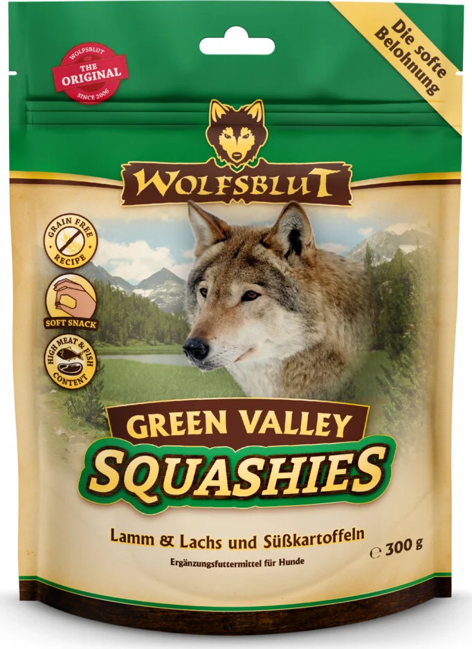 6x Wolfsblut Squashies Green Valley 300 gr