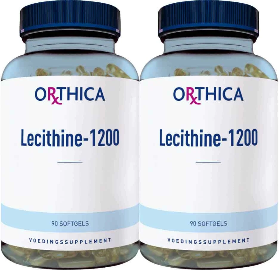 2x Orthica Lecithine-1200 90 softgels
