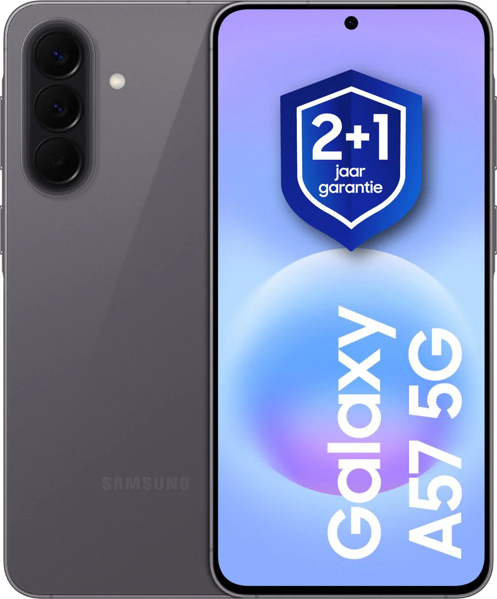 Samsung Galaxy A57 5G - Smartphone - 256GB - Awesome Gray + 1 jaar extra garantie