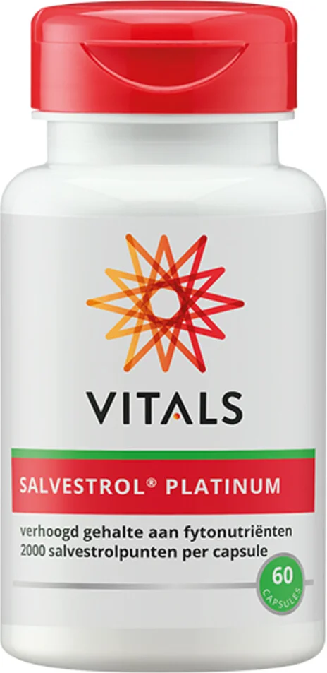2x Vitals Salvestrol Platinum 60 capsules