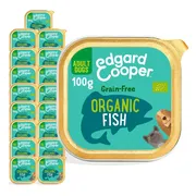 17x Edgard & Cooper Kuipje Vers Vlees Hondenvoer Bio Vis 100 gr
