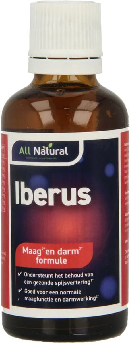 All Natural Iberus Maag en Darm Formule 50ML
