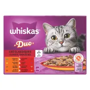 Whiskas Duo Senior Classic Variaties Multipack 12 x 85 gr