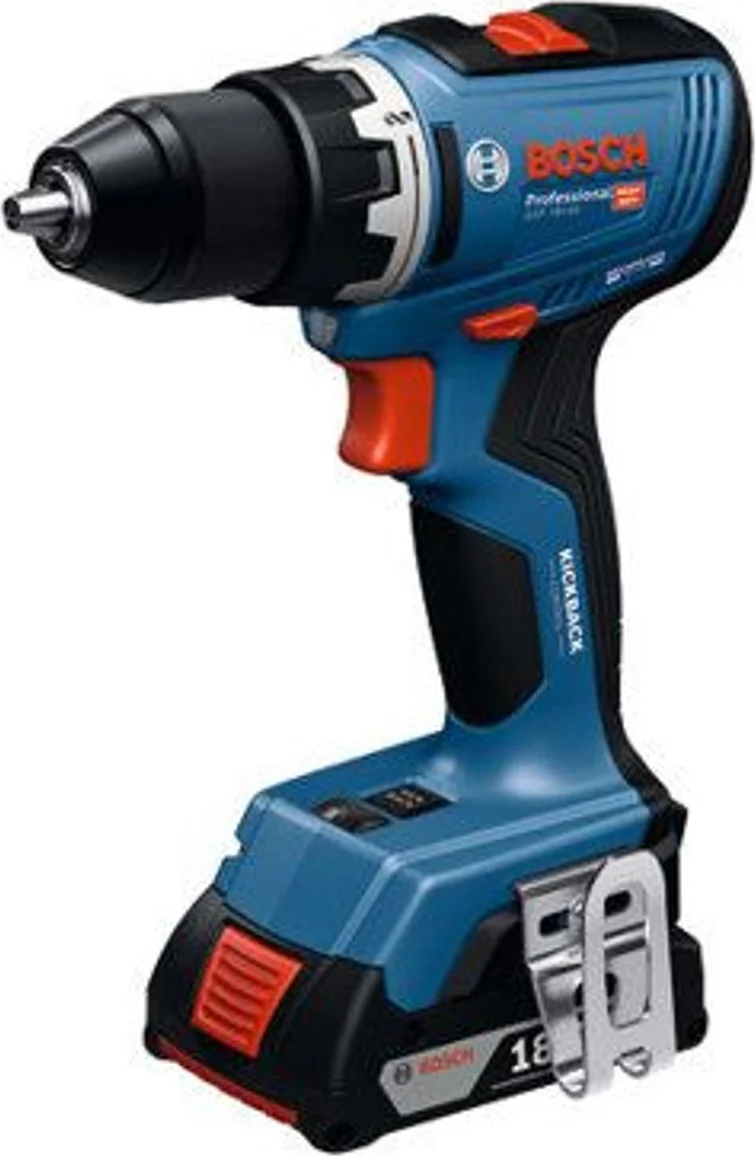 Bosch Professional PRO GSR 18V-65 Accu schroefboormachine + 82x accessoires 2x 4.0Ah - 06019N3207