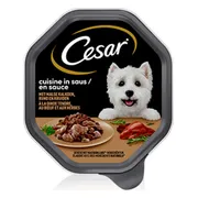 Cesar Cuisine in Saus Kuipje Kalkoen en Rund 150 gr