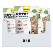 10x GimCat Nutri Pockets Country-Mix 150 gr