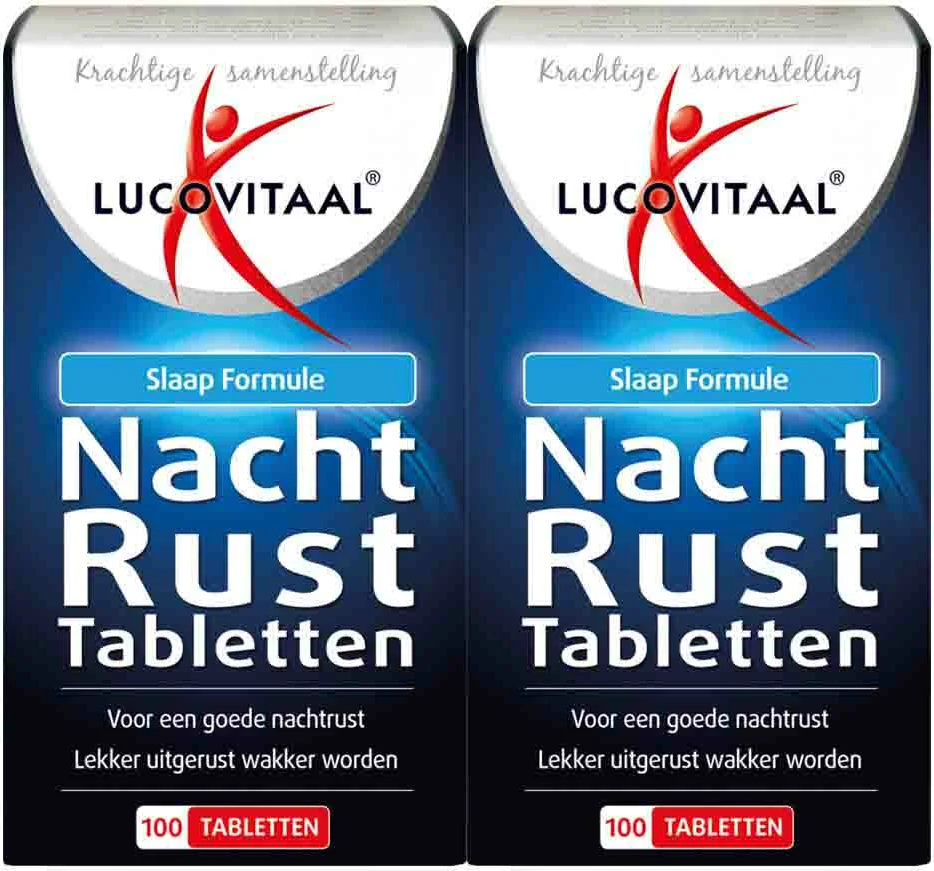 2x Lucovitaal Nachtrust 100 tabletten