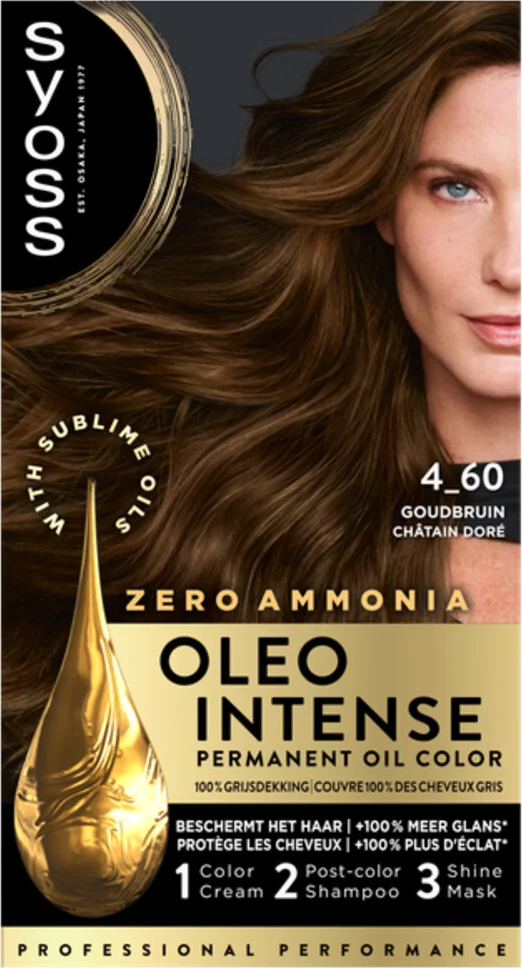 2x Syoss Oleo Intense Haarverf 5-92 Stralend Rood
