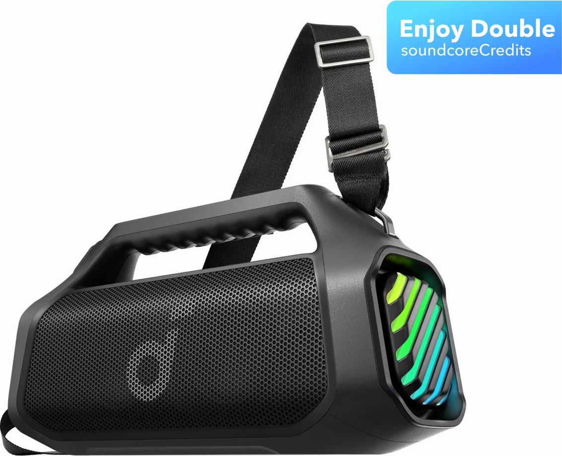 Soundcore Boom 2 Pro Zwart