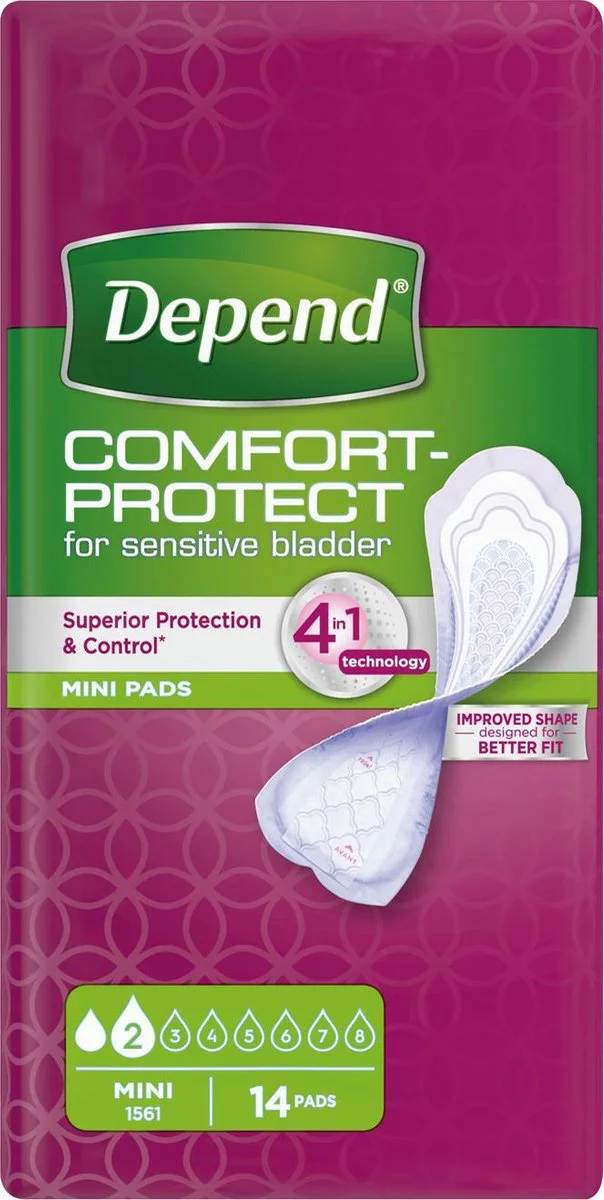 Depend Pads Mini 14ST
